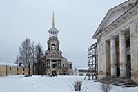 Вид на Борисоглебский монастырь. Виды города Торжо