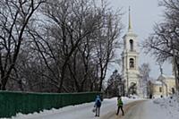 Виды города Торжок. Россия, Тверская область, Торж