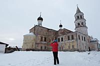 Вид на Борисоглебский монастырь. Виды города Торжо