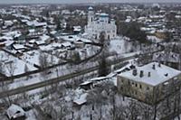 Виды города Торжок. Россия, Тверская область, Торж