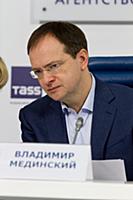 Владимир Мединский. Пресс-конференция, посвященная
