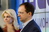 Владимир Мединский. Пресс-конференция, посвященная