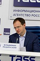 Владимир Мединский. Пресс-конференция, посвященная