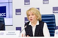 Мария Ревякина. Пресс-конференция, посвященная про