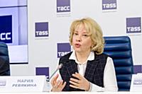 Мария Ревякина. Пресс-конференция, посвященная про