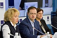 Мария Ревякина, Владимир Мединский, Ирина Прохоров