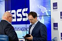 Андрей Шишкин, Владимир Мединский. Пресс-конференц