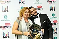 Тимати с мамой. XV Юбилейная национальная телевизи