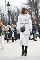 Candela Novembre. Street Style, Fall Winter 2018, 