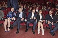 Антон Силуанов с супругой, Денис Мантуров с супруг
