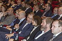 Антон Силуанов с супругой, Денис Мантуров с супруг