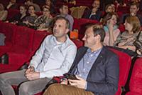 Евгений Попов, Сергей Брилев. Премьера фильма «Бал