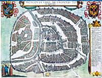 План Москвы 1610 г