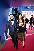 Михаил Галустян с супругой. Премия «МУЗ-ТВ 2019. М