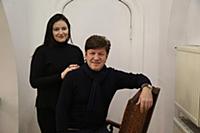 Феликс Царикати. Съемки телепередачи «Приют комеди