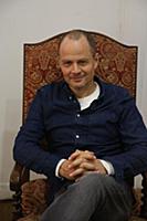 Михаил Евланов. Съемки телепередачи «Приют комедиа