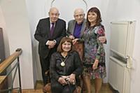 Михаил Швыдкой, Лариса Лужина, Валерий Баринов, Ек
