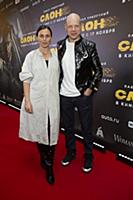 Иван Кокорин с супругой. Премьера фильма «Слон». Р