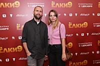 Иван Добронравов с супругой. Премьера фильма «Елки