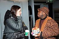 Кмель Нтсама. Фуршет в преддверии Пресс-показа фил