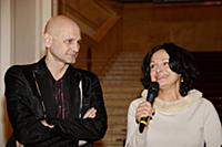 Роман Радов, Алиса Богарт. Церемония открытия памя