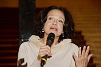 Алиса Богарт. Церемония открытия памятной звезды н