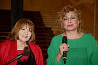 Валентина Асланова, Ольга Богданова. Церемония отк