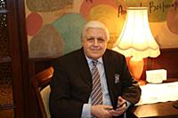 Борис Фрумкин. Съемки передачи «Приют комедиантов»